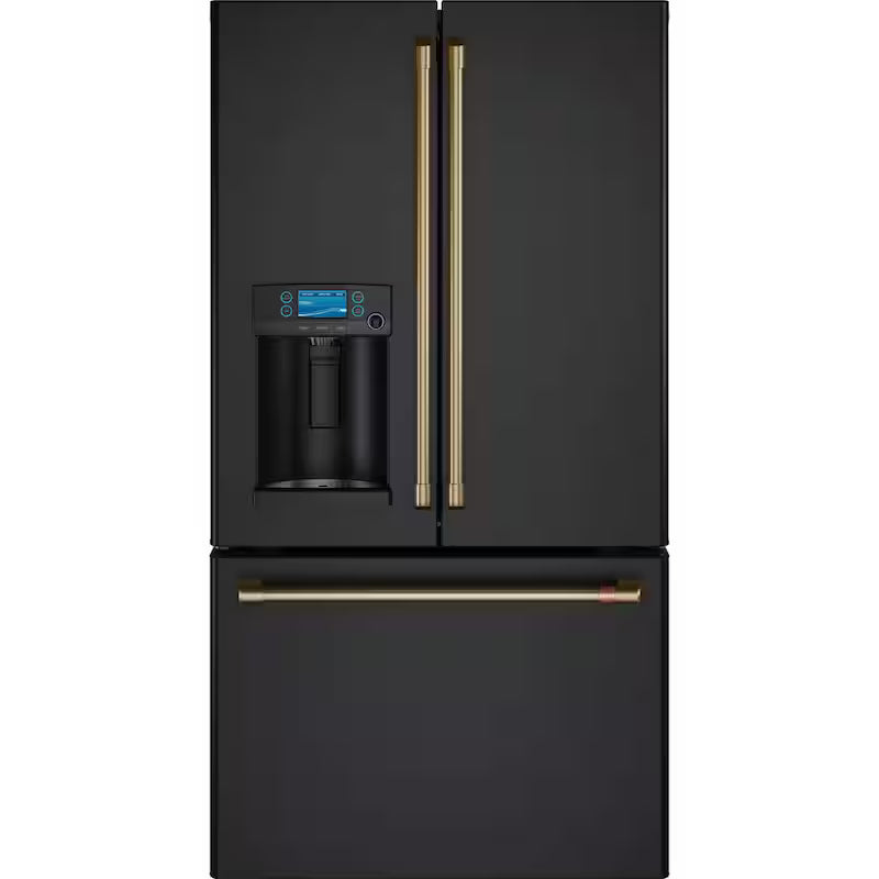 Refrigerator Handle Kit in Brushed Brass S4362