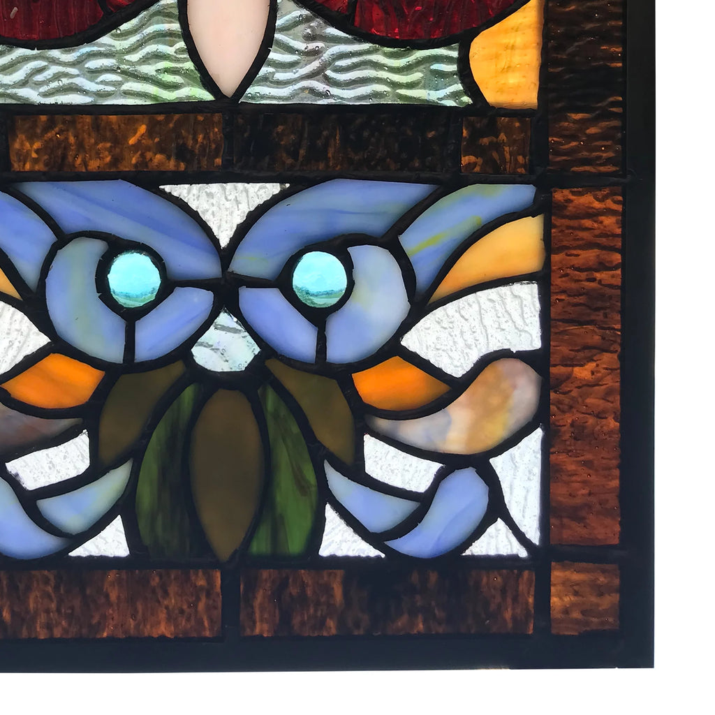 36 in. Stained Glass Window Panel K539548