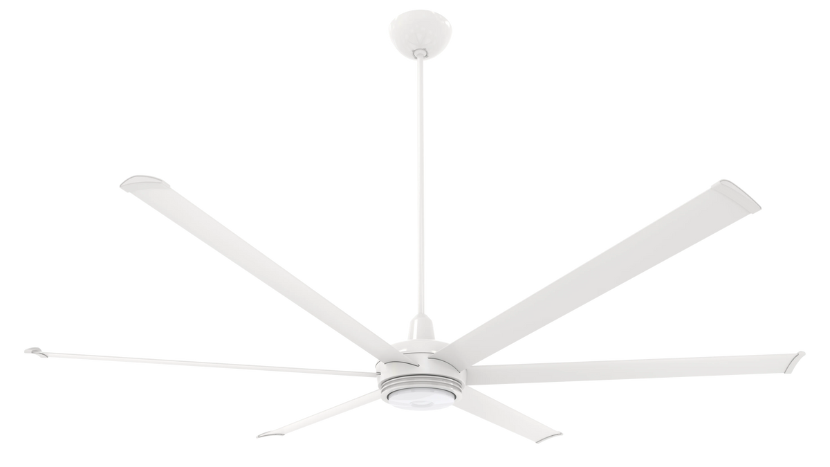 White 84 Ceiling Fan with Downlight and Uplight Q97479