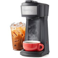 Iced/Hot Coffee Maker, 8, 10 or 12oz Pours, Black/Stainless-Steel U651