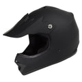 Youth Motocross ATV Off-Road Helmet DOT Approved Matte Black B886