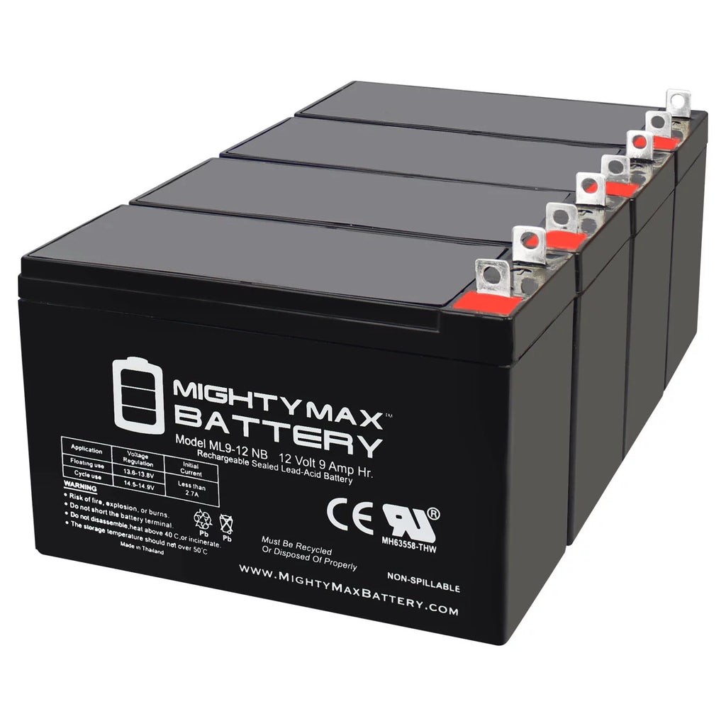 12 Volt 9 AH Rechargeable SLA AGM Battery R95546