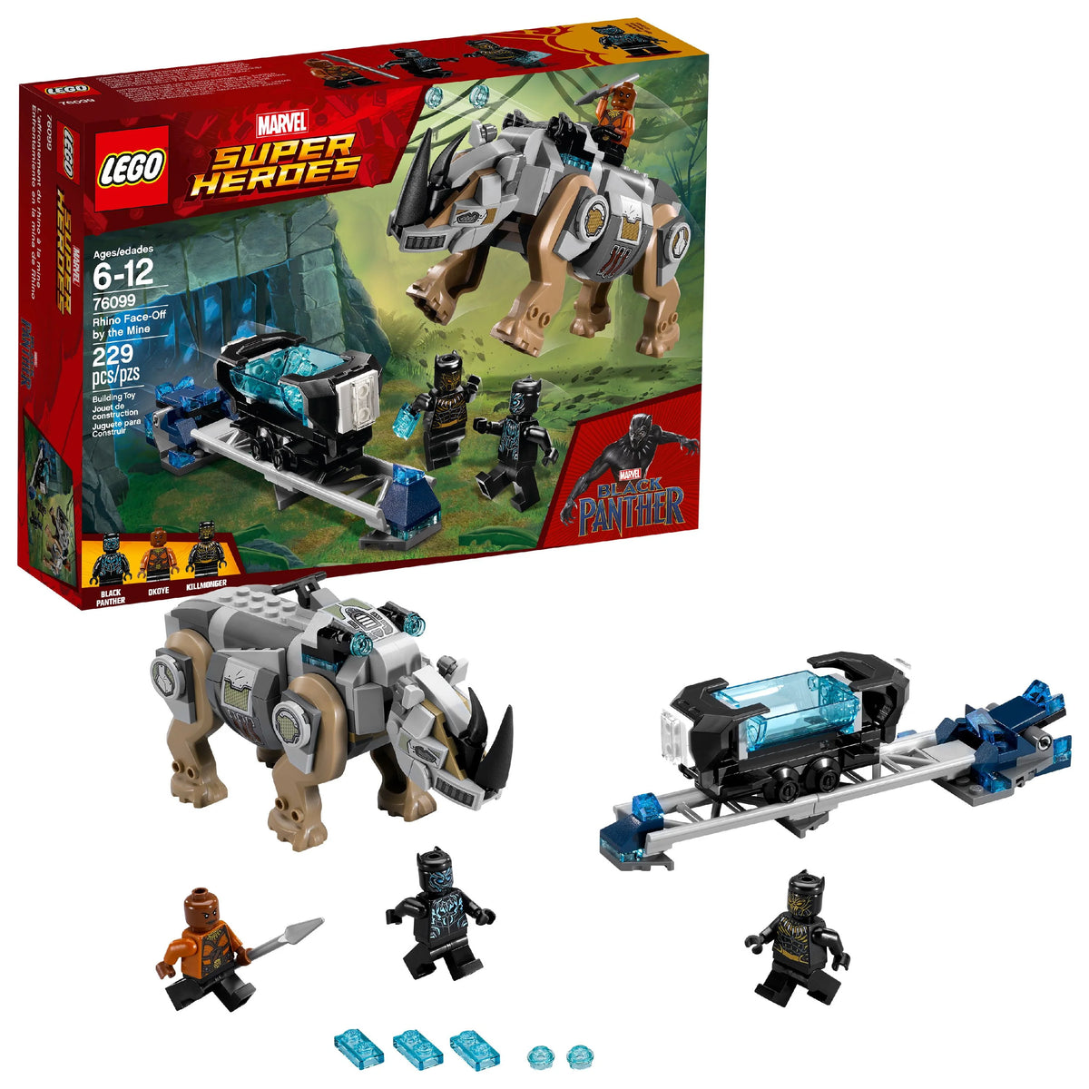 Super Heroes Rhino Face-Off by the Mine M13767