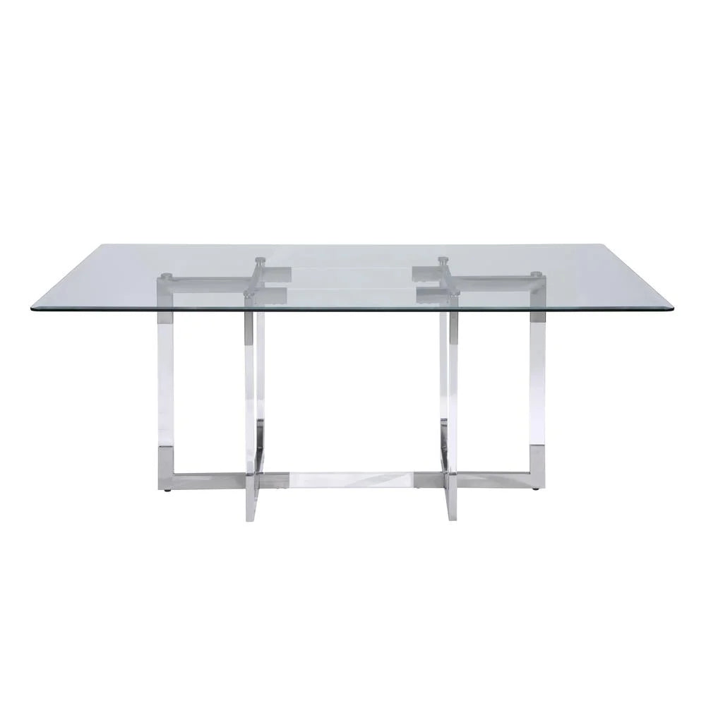 Glass Top Dining Table P3299