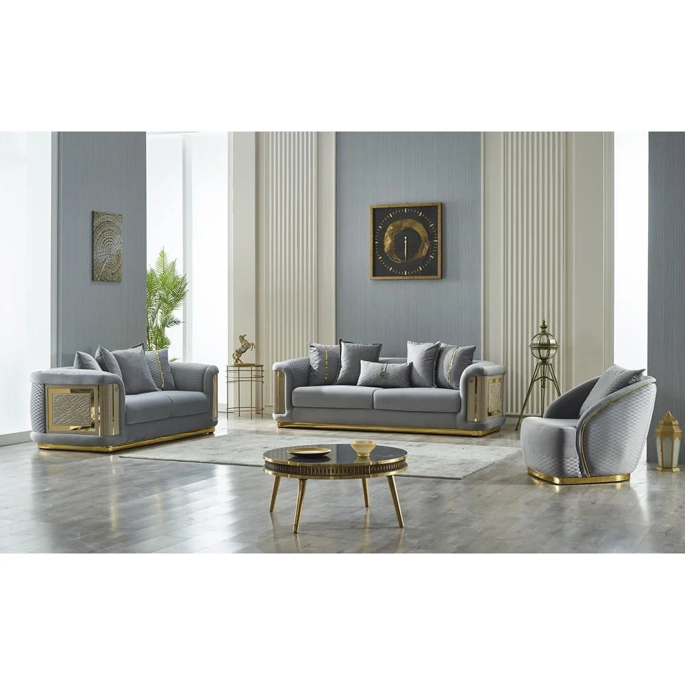 Light Grey Loveseat N533784
