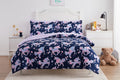 7-Piece Glow in the Dark Unicorn Bed-in-a-Bag, Full O854