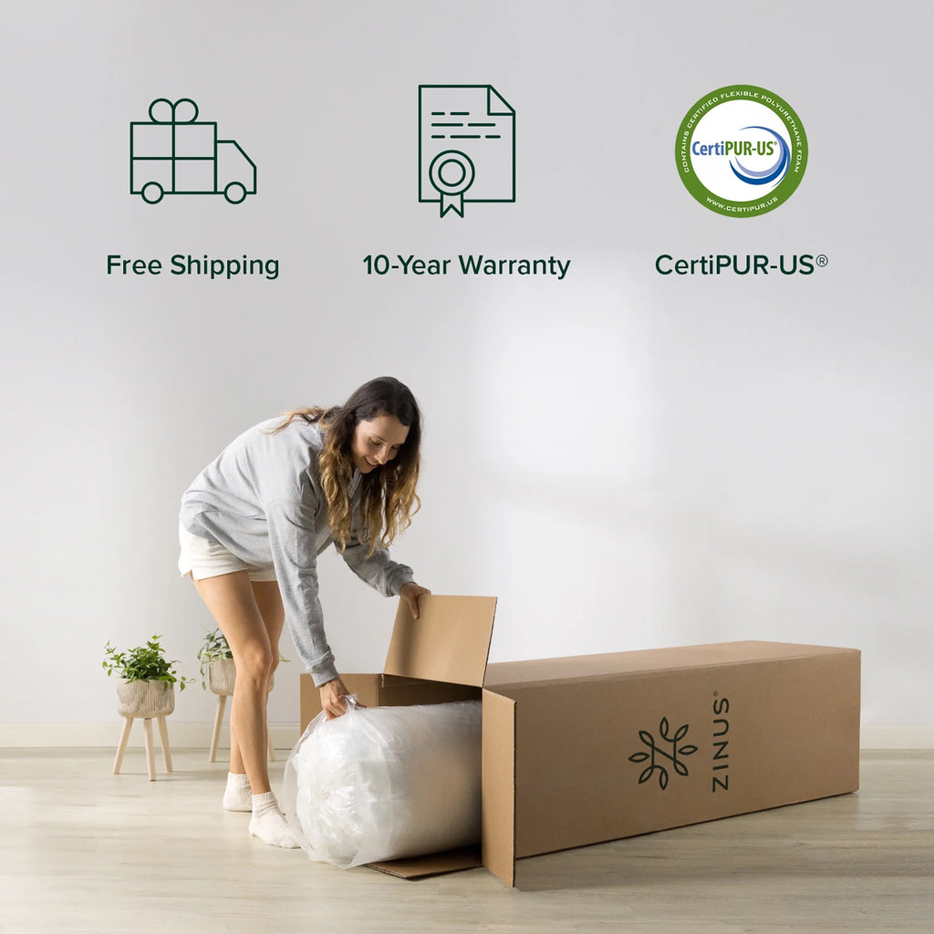 12" Cooling Gel Memory Foam Mattress King L2348