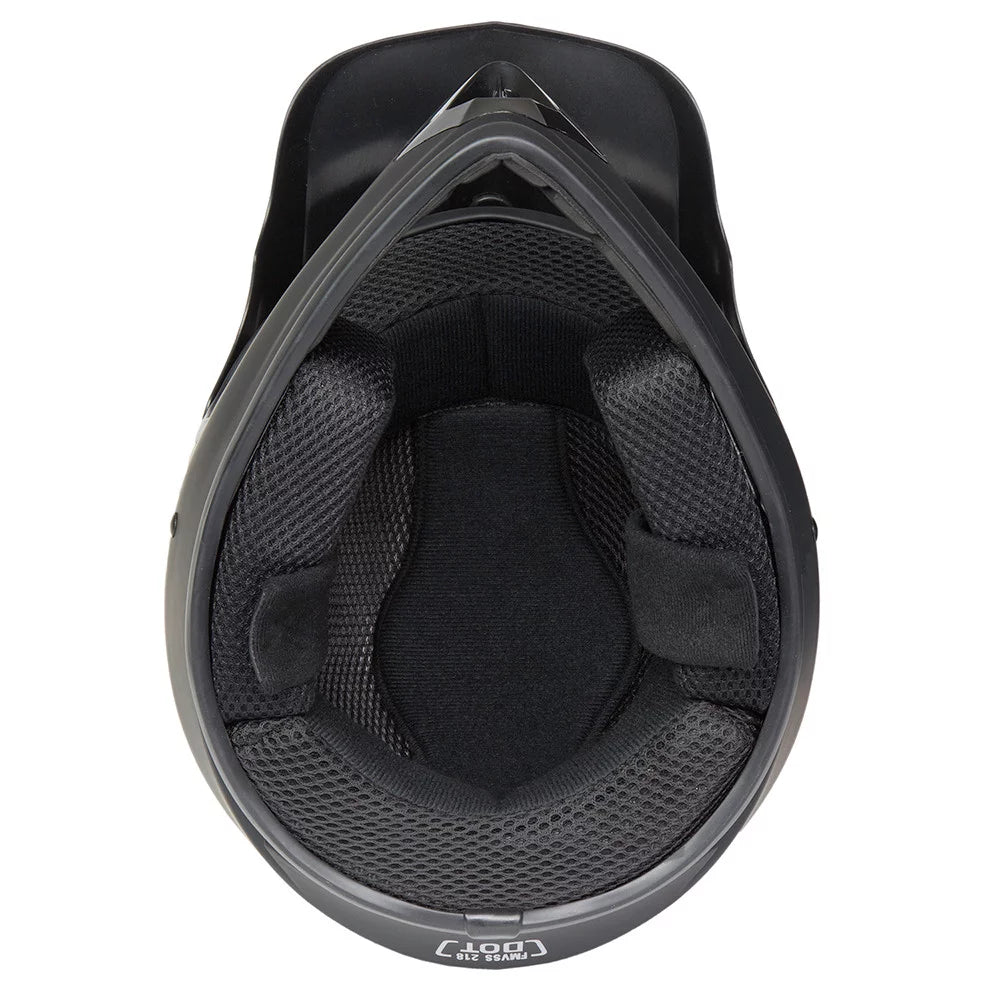 Youth Motocross ATV Off-Road Helmet DOT Approved Matte Black B886