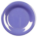 Purple 7 5/8x22 Wide Rim Plate, Melamine, Pack of 6 V2050