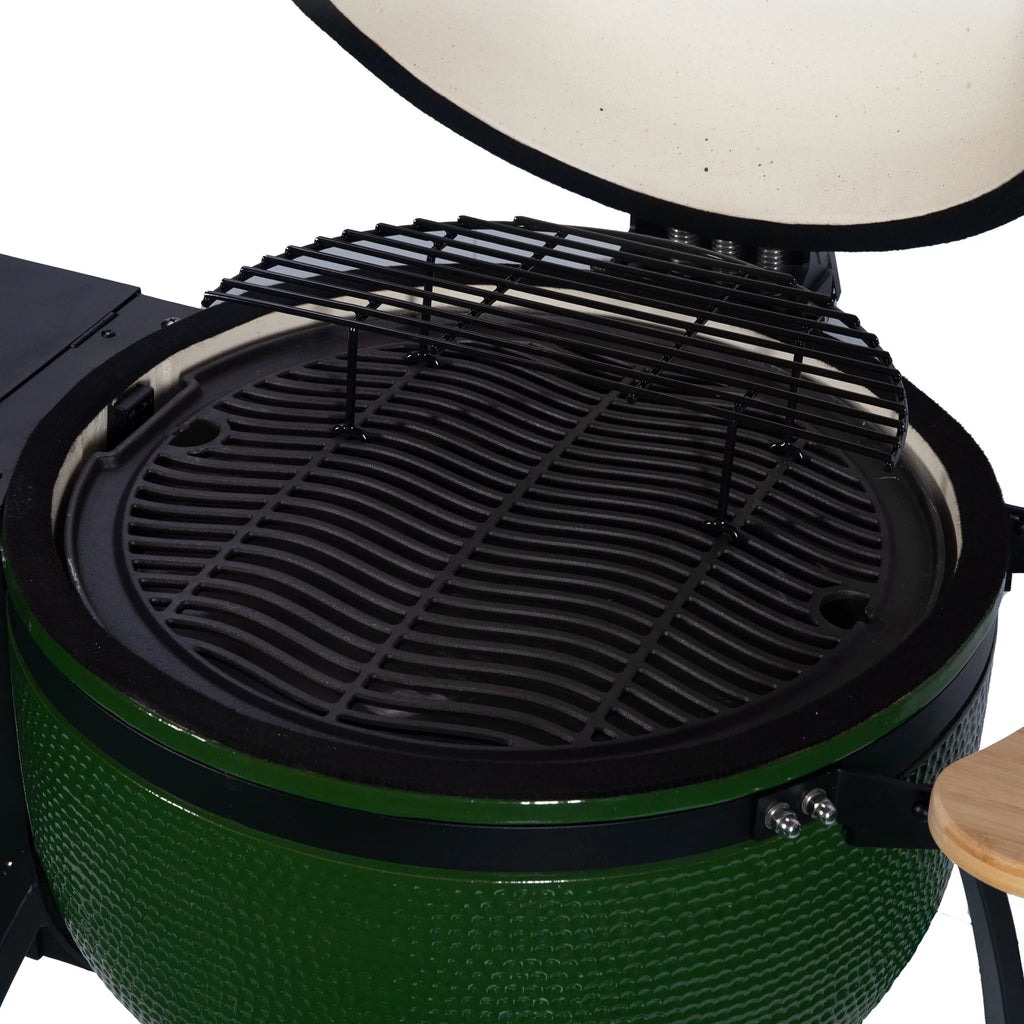 24" Ceramic Pellet Grill with Double Ceramic Liner 4-in-1 H5206