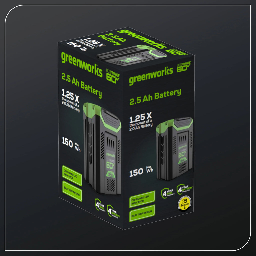 60 Volt 2.5 Ah Battery U160896