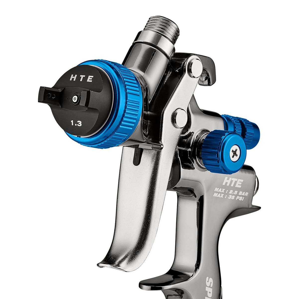 Gravity-Feed Air Spray Gun with Side Fan Control M364