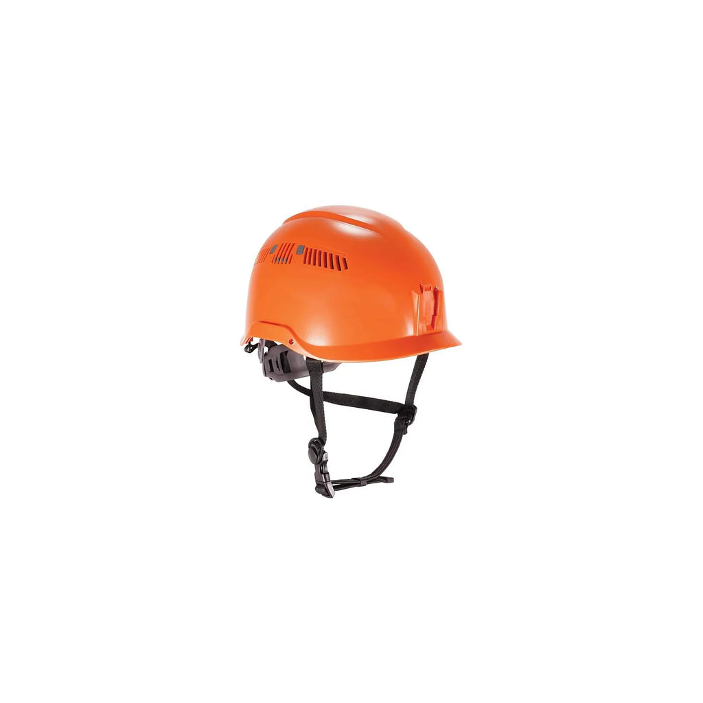 Orange Safety Helmet with 6-Point Suspension X8215