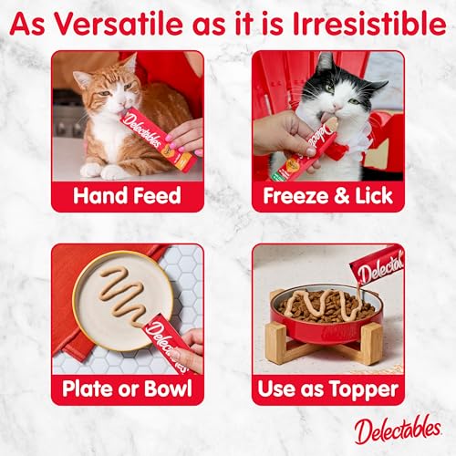 Lickable Wet Cat Treats Chicken 16 Count V935