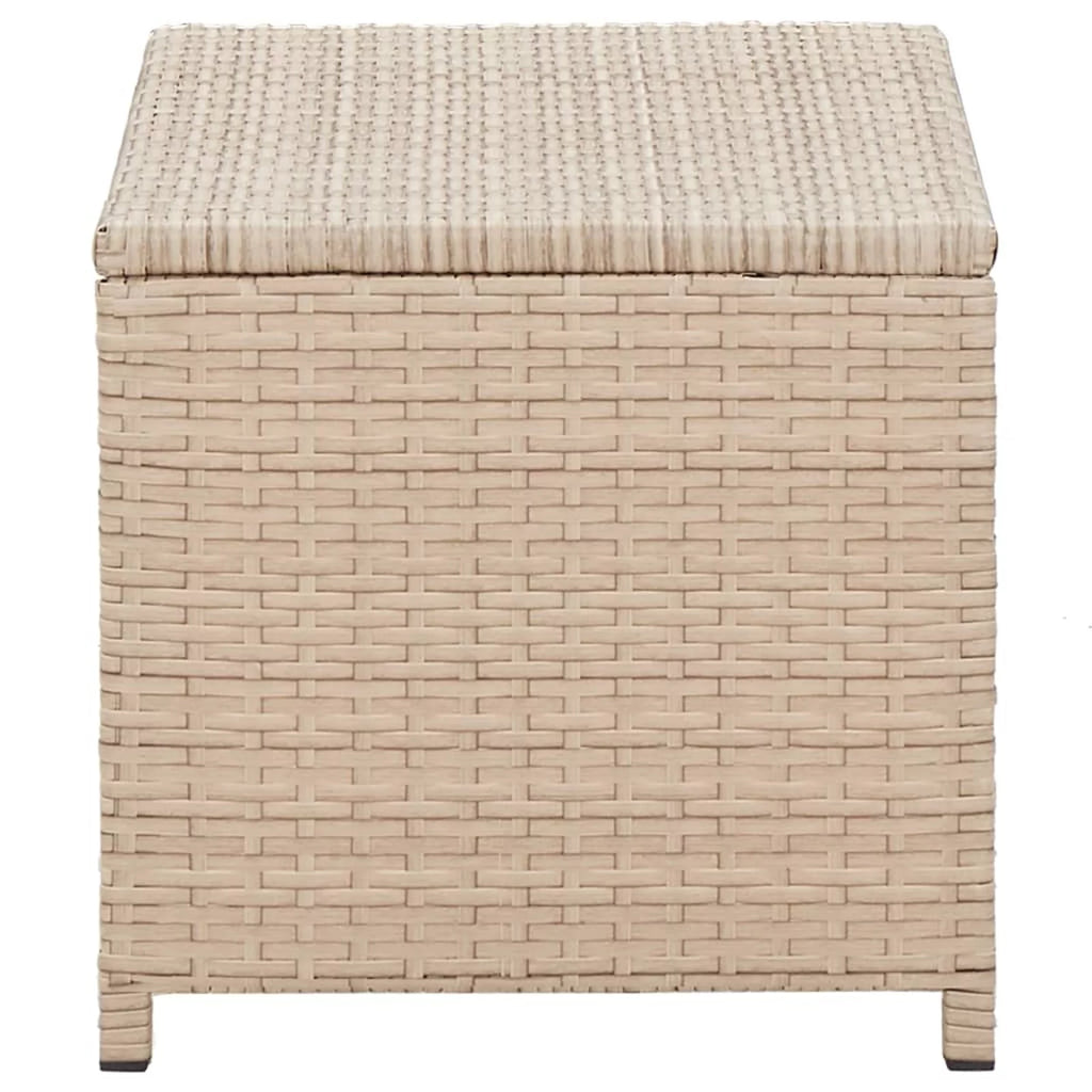 Beige Poly Rattan Coffee Table T624