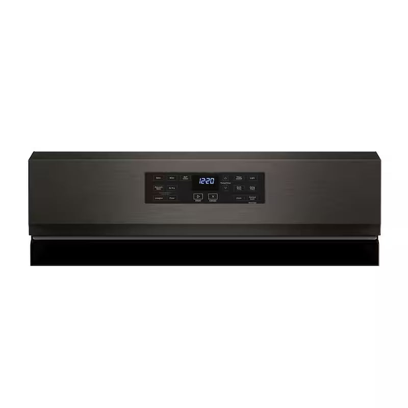 5 cu. ft. Gas Range with Air Fry Oven in Black Stainless E4683