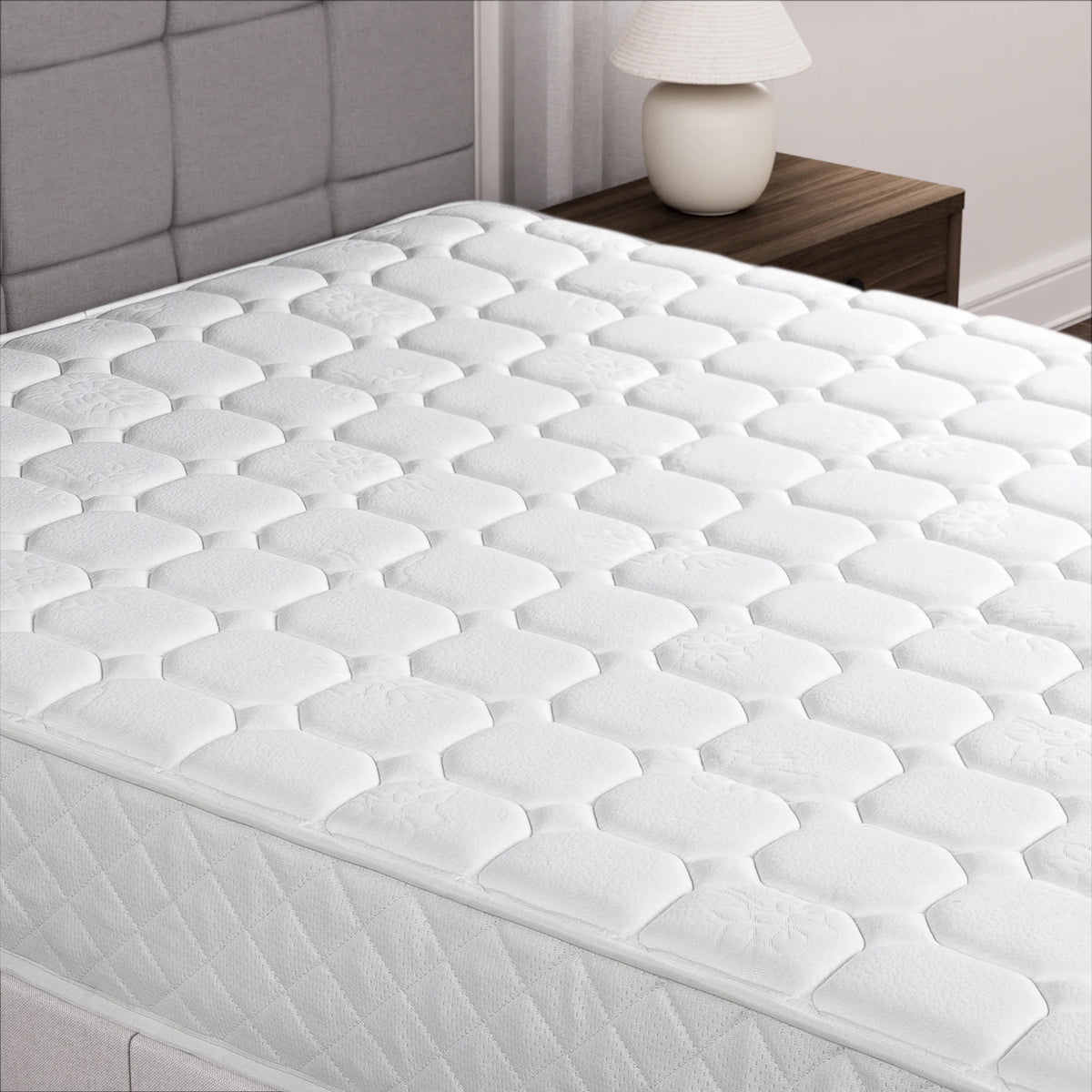 8 Quilted Hybrid Foam and Pocket Spring Mattress Twin-XL K95488