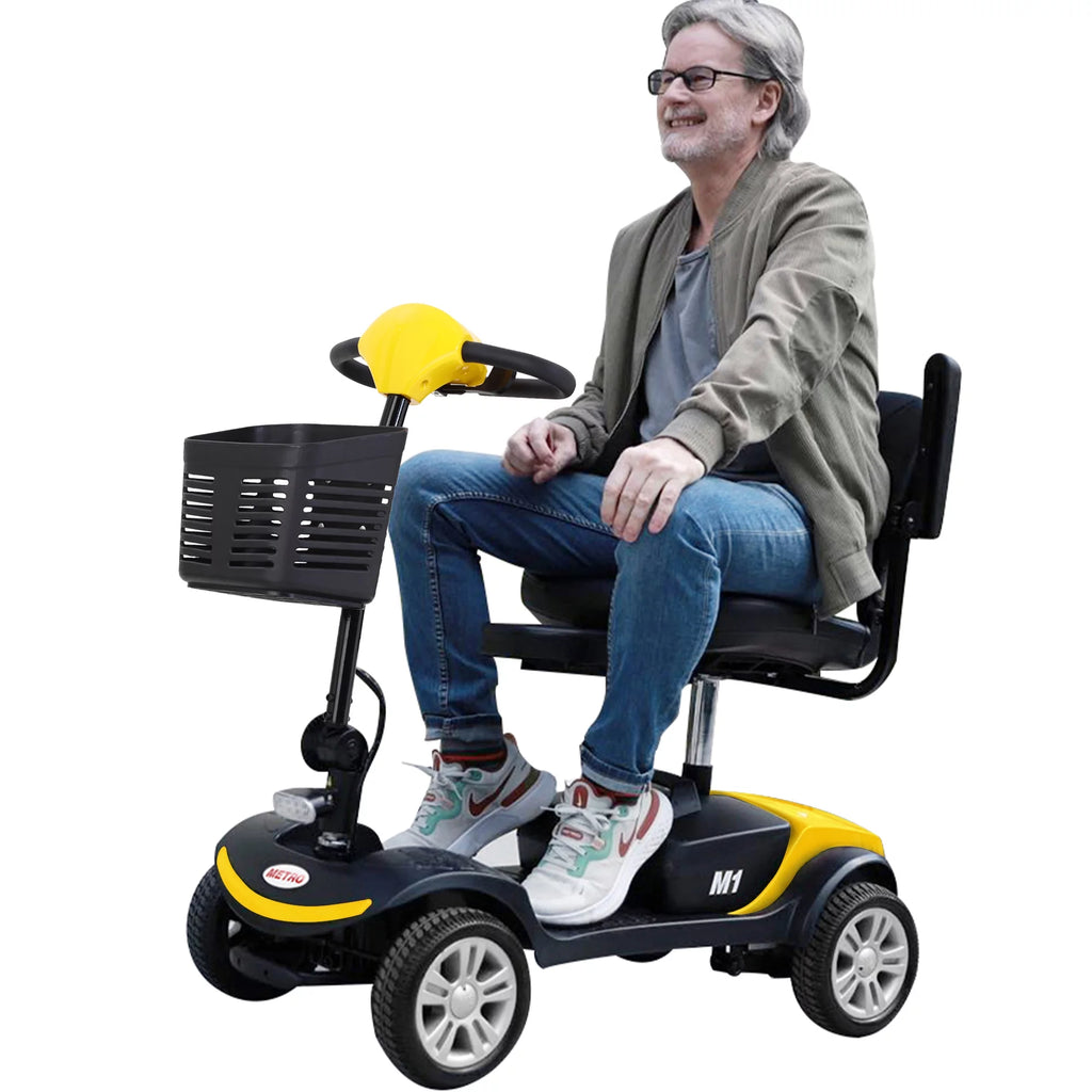 Heavy Duty 4 Wheel Mobility Scooter with Swivel Seat Y255656