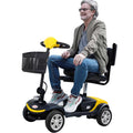 Heavy Duty 4 Wheel Mobility Scooter with Swivel Seat Y255656