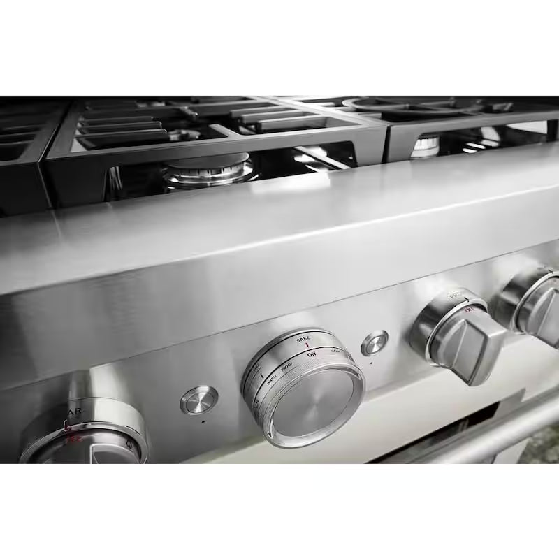 5.1 cu. ft. Dual Fuel Smart Range with 6-Burners J301