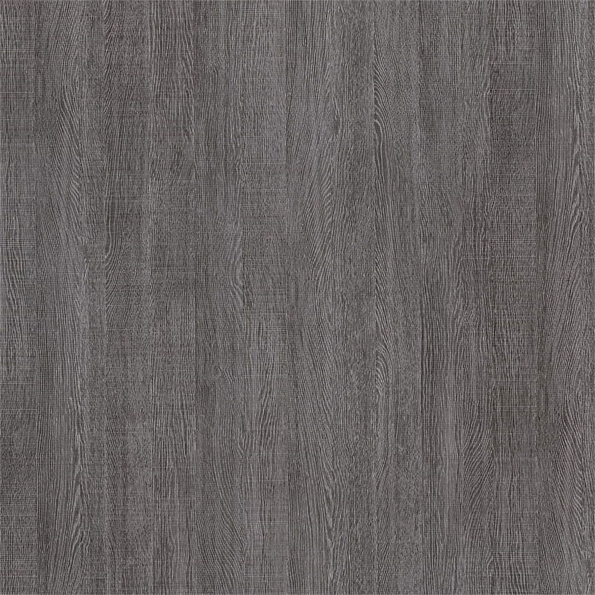 Bark Gray Full Murphy Bed with Closet Storage J9146