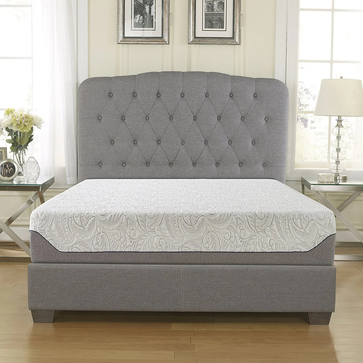 8 Gel Memory Foam Mattress Twin XL D83781