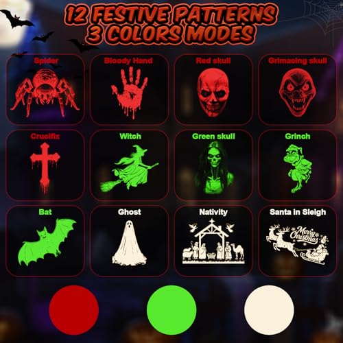 Halloween Christmas Projector Outdoor Y443665