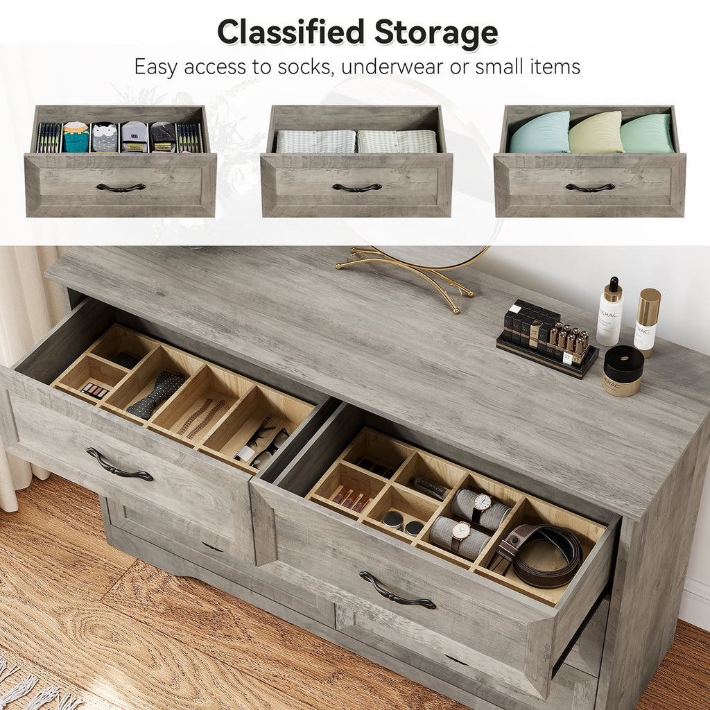5 Drawer Wood Dresser N217215