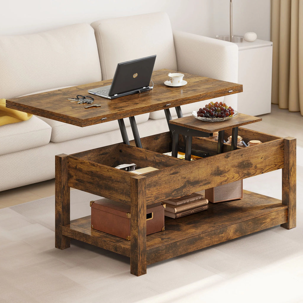 Lift Top Coffee Table with Storage S710399