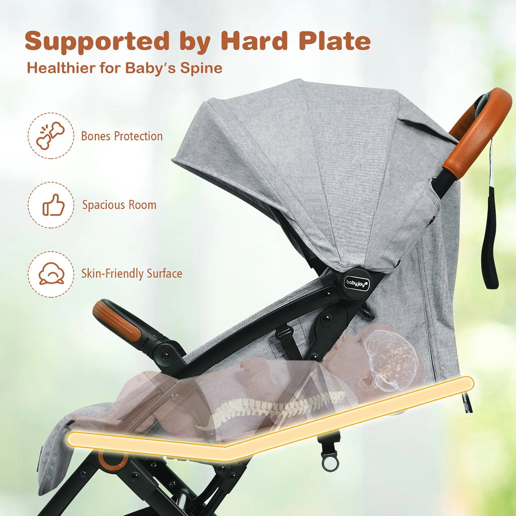 Lightweight Aluminium Baby Stroller with Net J218