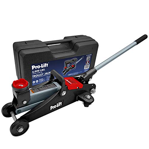 Grey Hydraulic Trolley Jack 3000 LBS 12 Inch P867242
