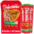 Lickable Wet Cat Treats Chicken 16 Count V935