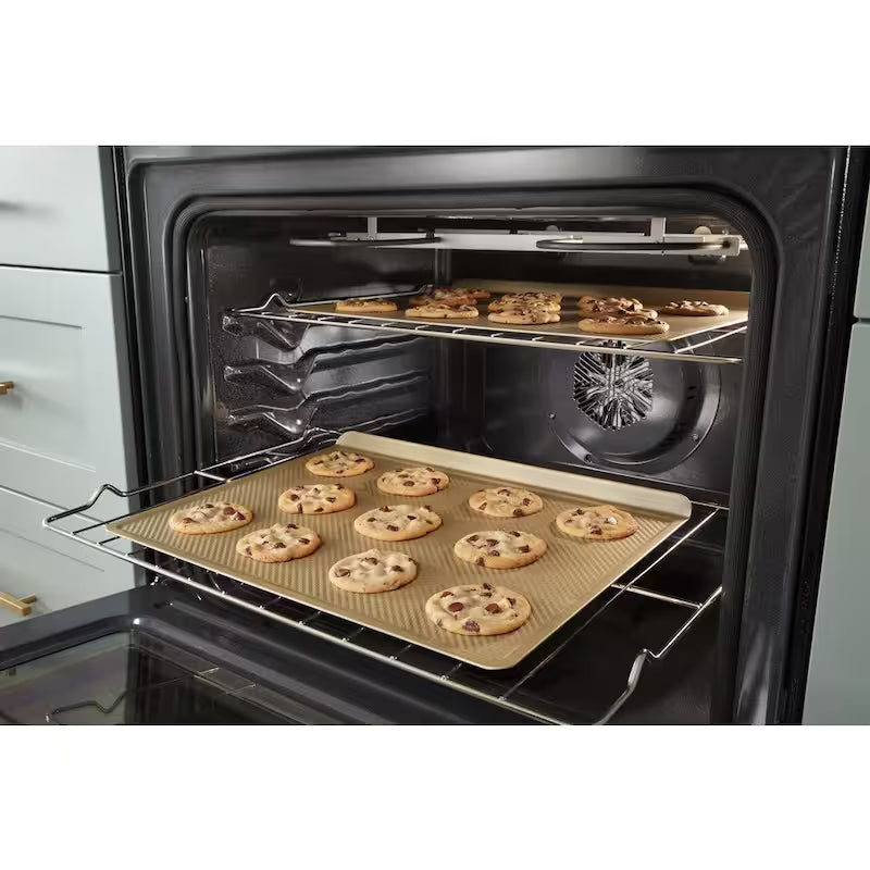 5 cu. ft. Gas Range with Air Fry Oven in Black Stainless E4683