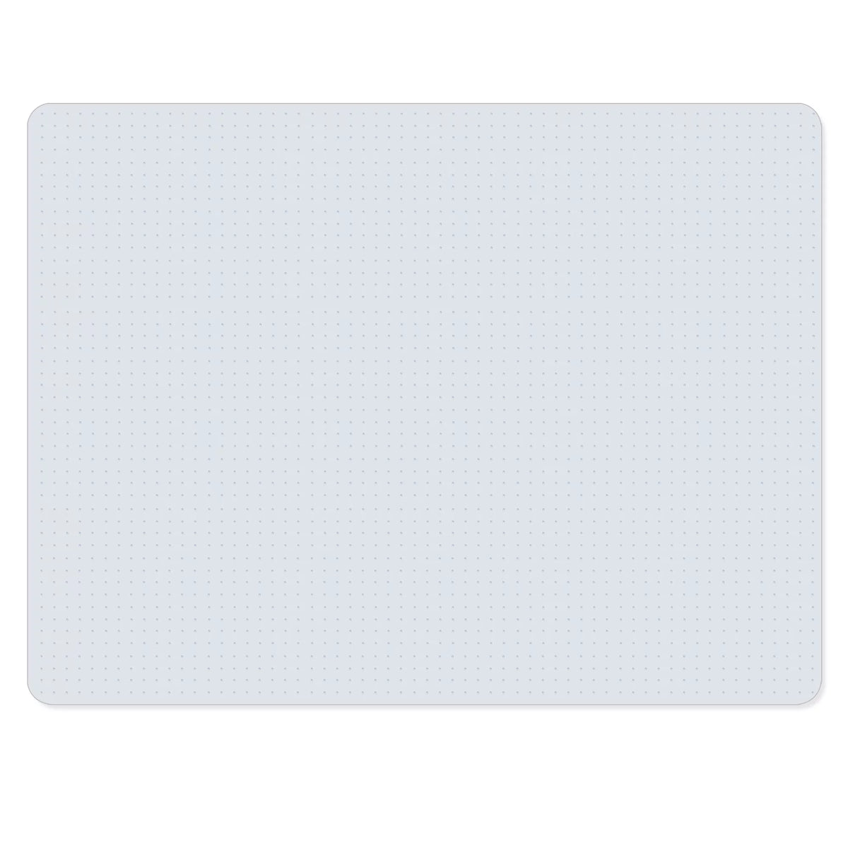 White 46" x 60" Office Chair Mat F480560