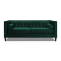 84" Tufted Tuxedo Sofa Double Cushion G941