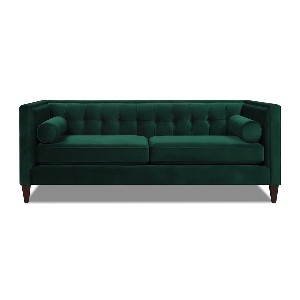 84" Tufted Tuxedo Sofa Double Cushion G941