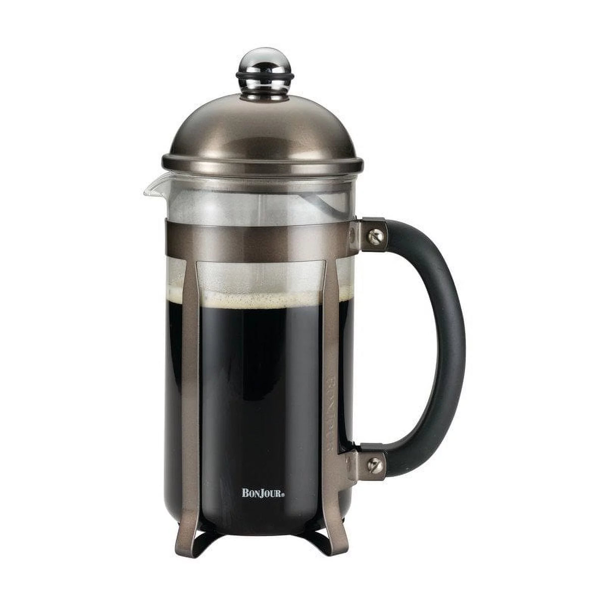 Stainless Steel French Press with Glass Carafe, 33.8-Ounce P167