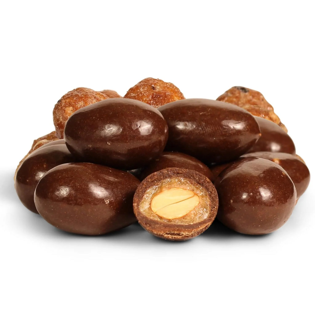 Milk Chocolate Toffee Coated Almonds 48 oz B4018