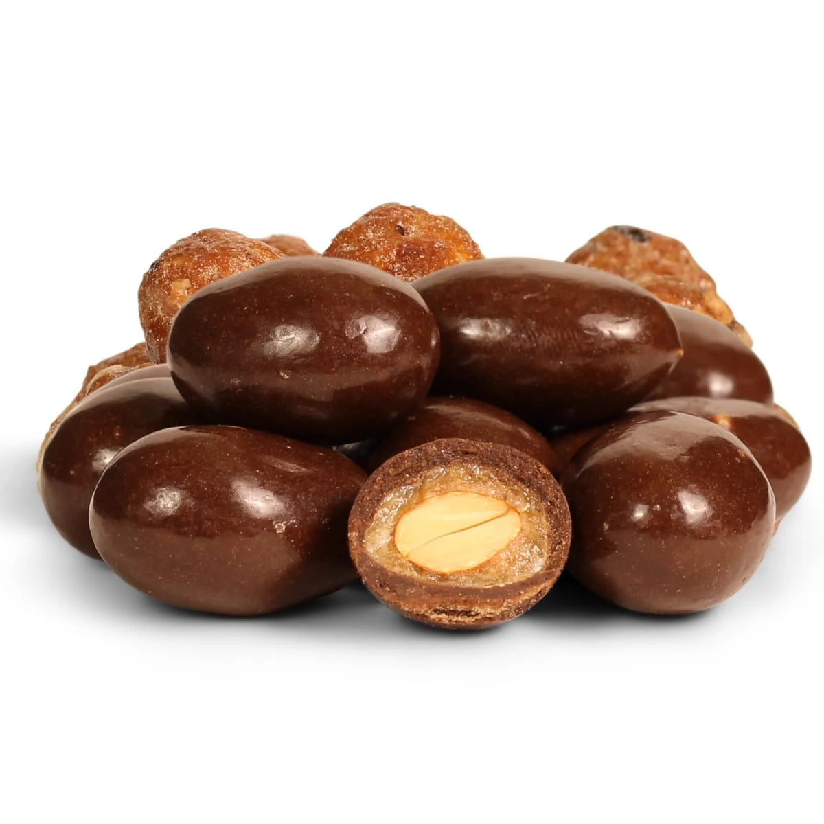 Milk Chocolate Toffee Coated Almonds 48 oz B4018